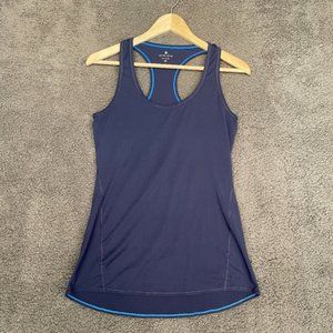 Athleta Women's Size XS Navy Blue Racer Back Tank Top